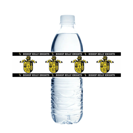 Bishop Kelly High School Water Bottle Labels | 12 ct