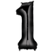 Black Jumbo Number Balloons 34" | 1 ct - Zurchers