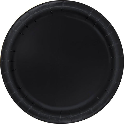 Black Paper Plate 10in | 50ct