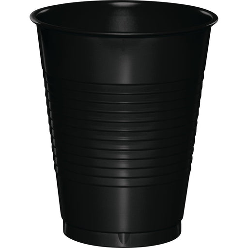 Black Plastic Cups 16oz | 20ct
