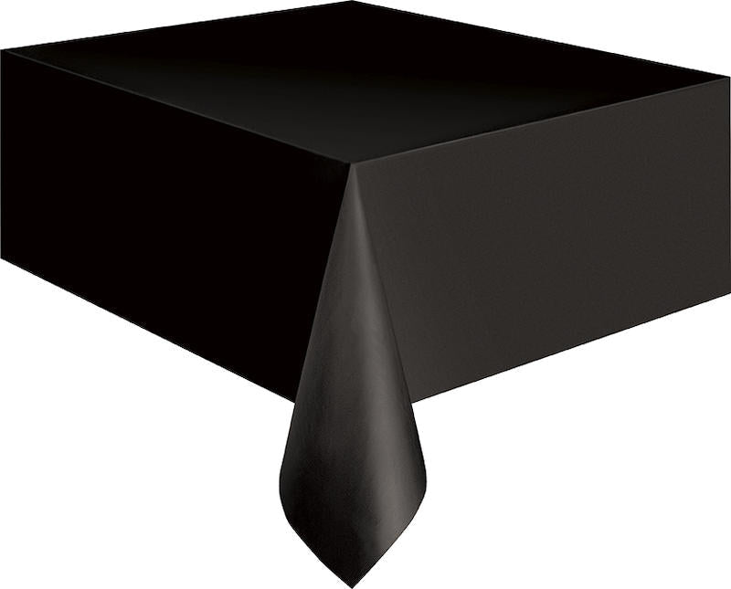 Black Plastic Table Skirt | 1ct - Zurchers