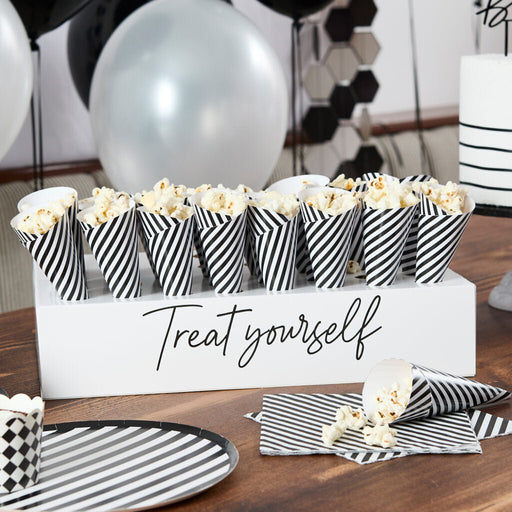Black Treat Cones Display Stand | 45ct