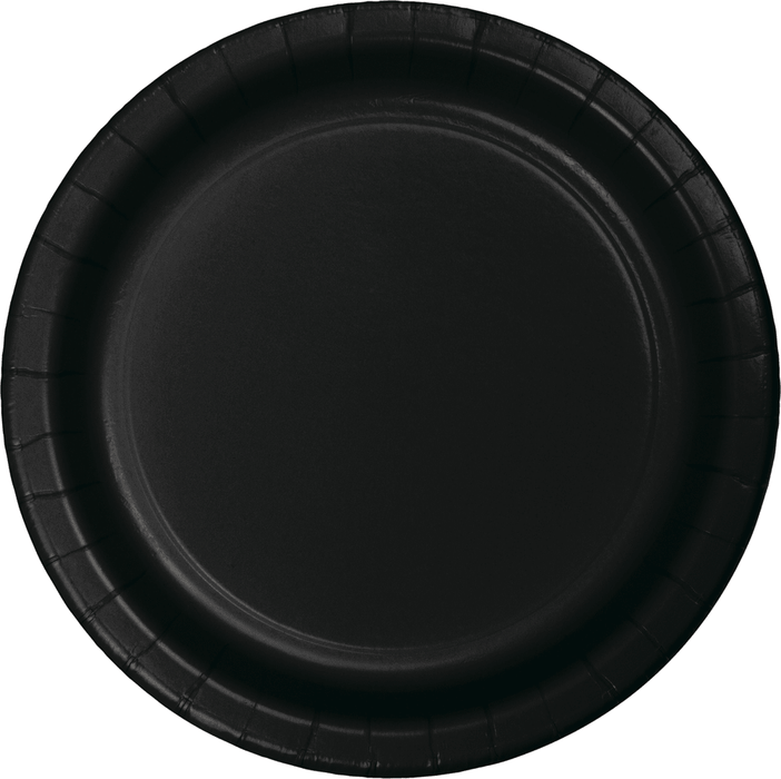 Black Velvet Banquet Plates | 24ct - Zurchers