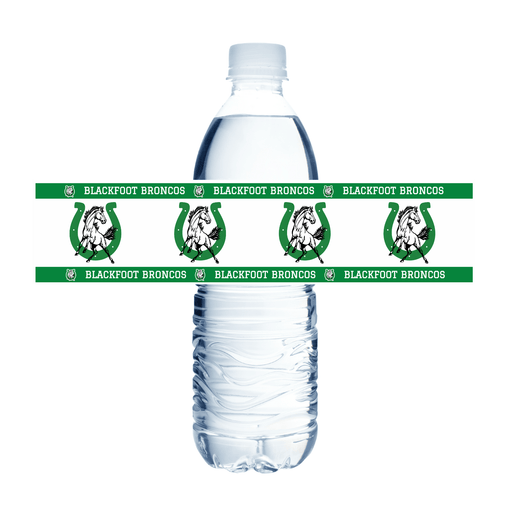 Blackfoot ID Waterbottle Label 8.5x2" | 24ct