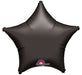 Black Star Mylar Balloon, 18'' | 1 ct - Zurchers