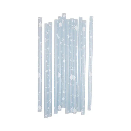 Blast Off Color Changing Reusable Straws 8" | 12 ct