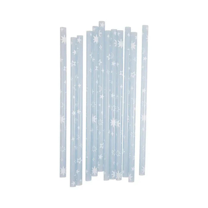 Blast Off Color Changing Reusable Straws 8" | 12 ct - Zurchers