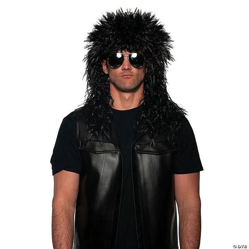 Black Rocker Wig | 1ct