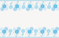 1ct Tablecover Plastic Blue Gingham - Party Supplies