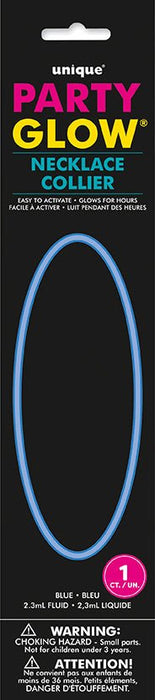 Ea Blue Glow Necklace - Party Supplies