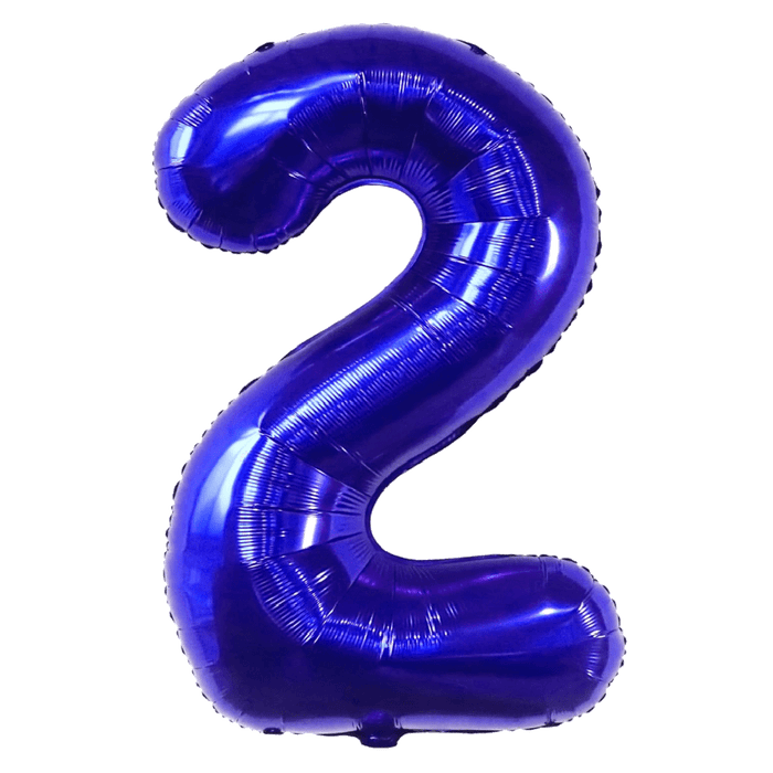 Blue Jumbo Number Balloons 34" | 1 ct - Zurchers