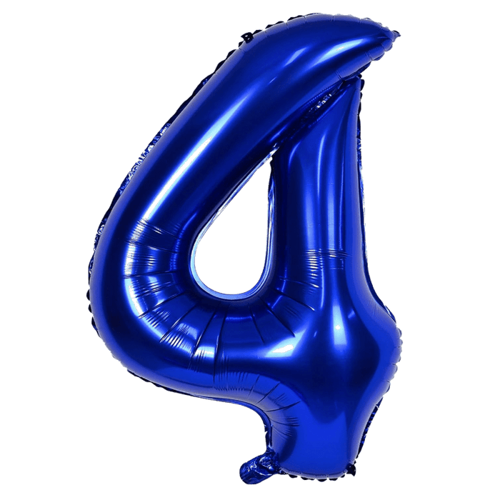 Blue Jumbo Number Balloons 34" | 1 ct - Zurchers