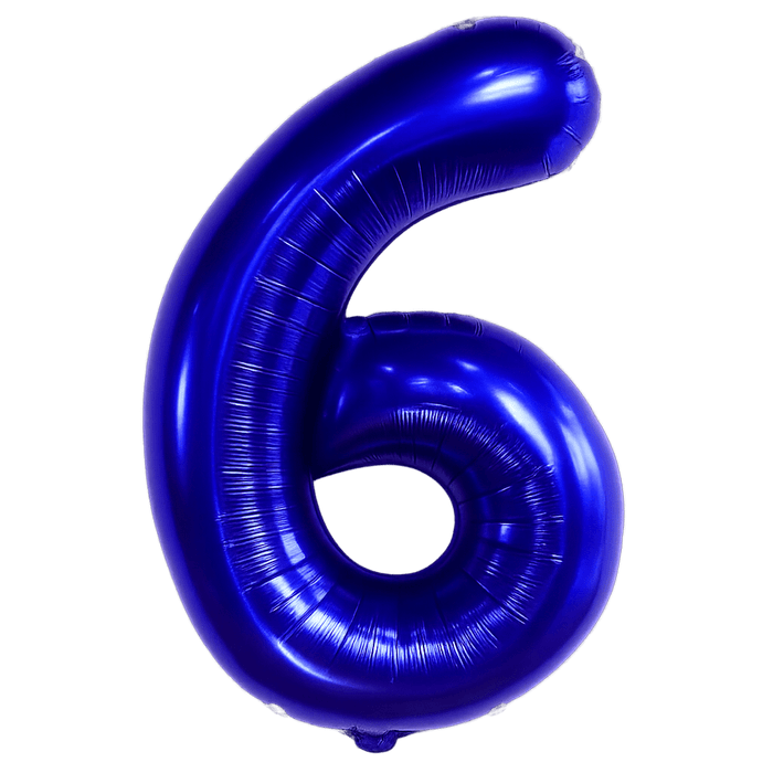 Blue Jumbo Number Balloons 34" | 1 ct - Zurchers