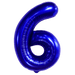 Blue Jumbo Number Balloons 34" | 1 ct - Zurchers