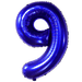 Blue Jumbo Number Balloons 34" | 1 ct - Zurchers