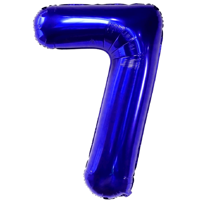 Blue Jumbo Number Balloons 34" | 1 ct - Zurchers