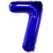 Blue Jumbo Number Balloons 34" | 1 ct - Zurchers