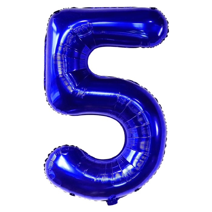 Blue Jumbo Number Balloons 34" | 1 ct - Zurchers