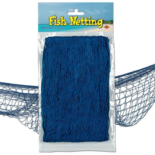 The Beistle Company Fish Netting Wall Decor, Blue