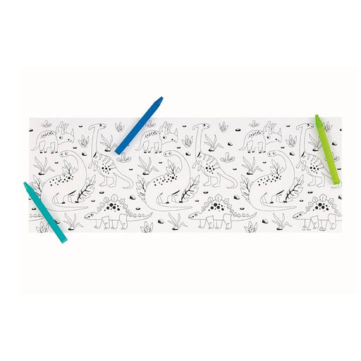 Blue/Green Dino Coloring Rolls | 3ct