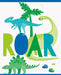8ct Loot Bag Blue/Green Dinosaur - Party Supplies