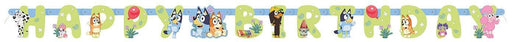 Bluey Happy Birthday Jointed Banner 6' | 1 ct