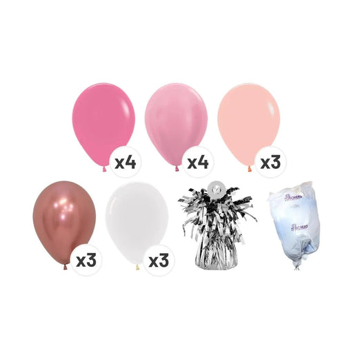 Blush Birthday Themed Accent Bouquet