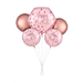 Blush Pink Birthday Balloon Bouquet | 5 pcs - Zurchers
