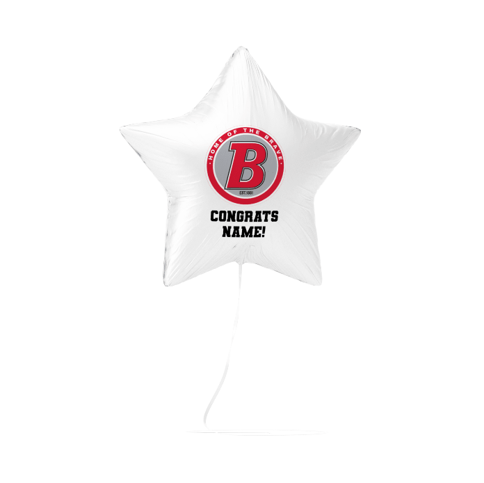 Boise High School Custom Congrats Balloon 17" | 1ct (4ct Min) - Zurchers