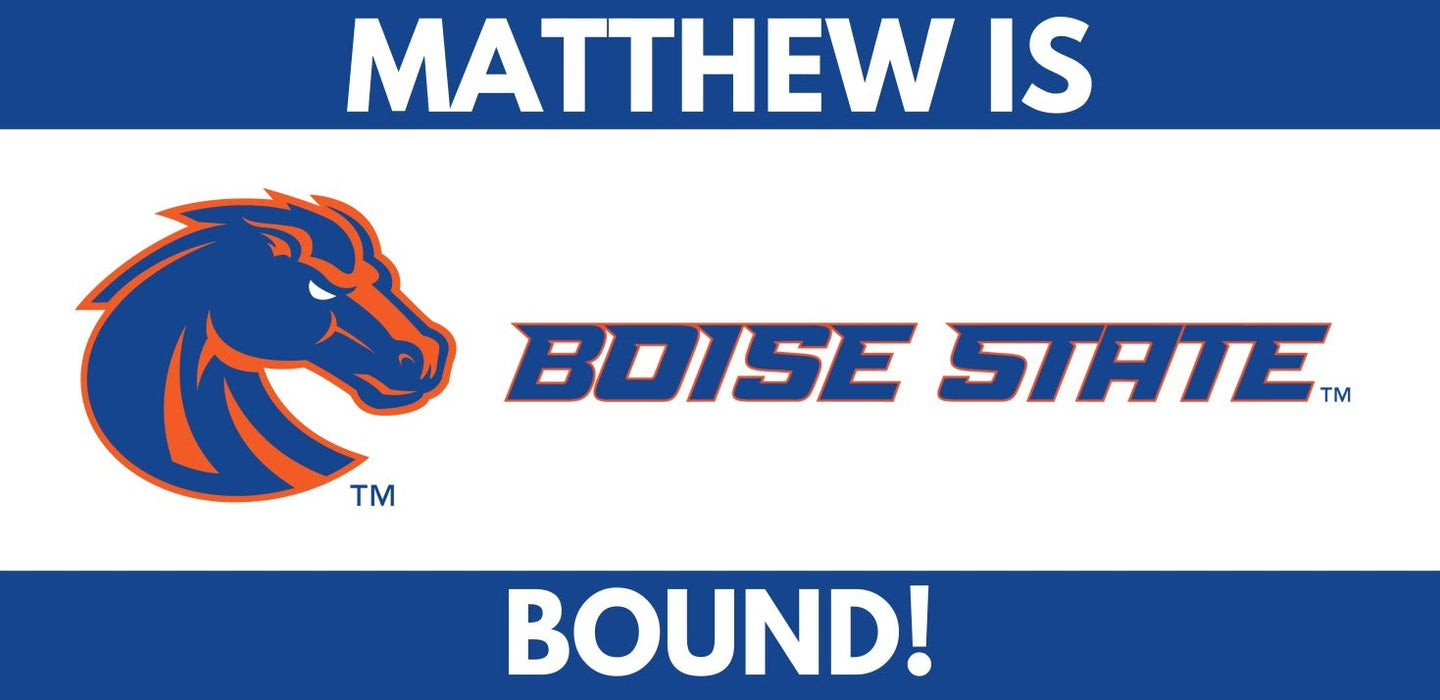 BSU Bound! Custom Banner, 3' x 6' | 1 ct