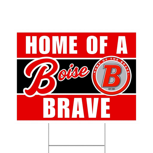 Boise High School Spirit Yard Sign 24" x 18" | 1 ct