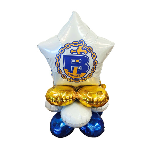 Bonneville UT High School Air-filled Balloon Quad 17" | 1ct
