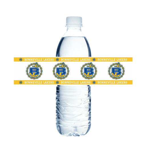 Bonneville High School Water Bottle Labels | 12 ct