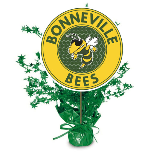 Bonneville Idaho High School Centerpiece Spray 14" | 1 ct