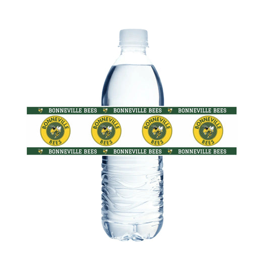 Bonneville ID High School Water Bottle Labels | 12 ct