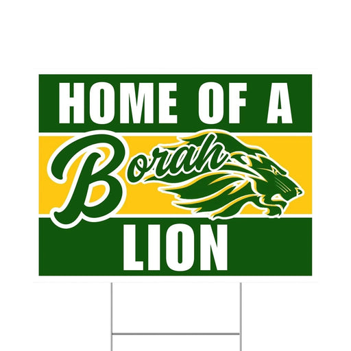 Borah High School Spirit Yard Sign 24" x 18" | 1 ct