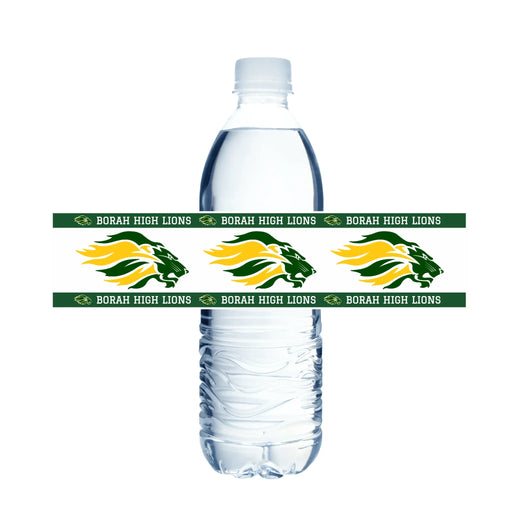 Borah High School Water Bottle Labels | 12 ct