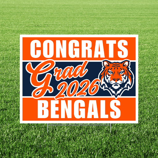 Brighton High School Grad Yard Sign 24" x 18" | 1 ct