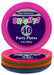 Brights Neon Plastic Dessert Plates | 40 ct - Zurchers