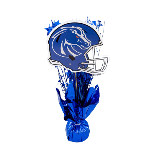 bsu football helmet Boise State Broncos Riddell Speed Authentic Chrome US Flag helmet decal for the back of your helmet Boise State football to debut