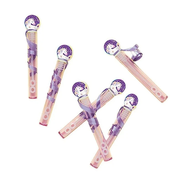 8ct Bubble Wands Bag Unicorn - Party Supplies