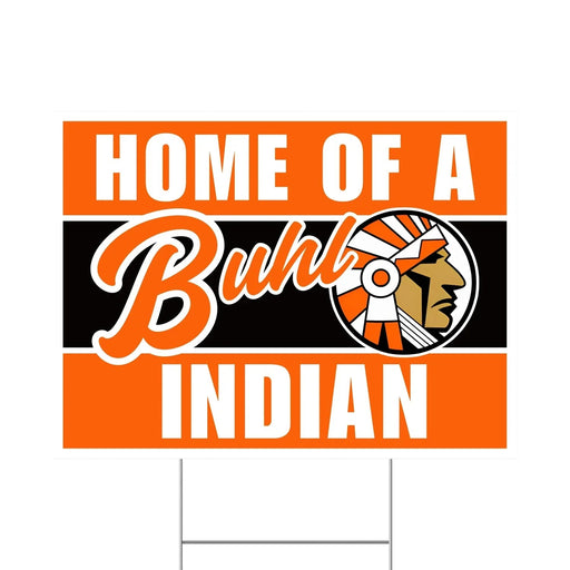 Buhl High School Spirit Yard Sign 24" x 18" | 1 ct