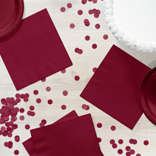 Burgundy Luncheon Napkin | 50ct