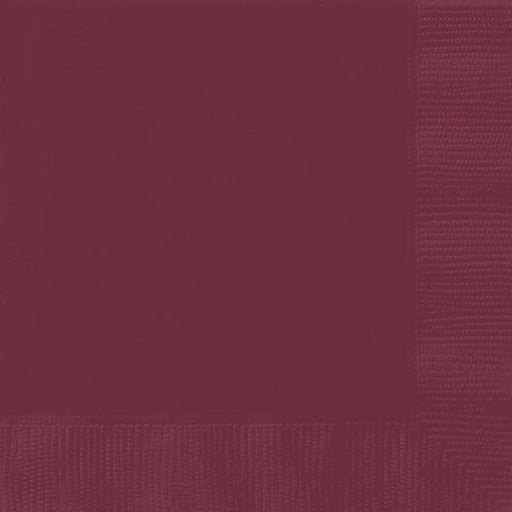 Burgundy Luncheon Napkin | 50ct