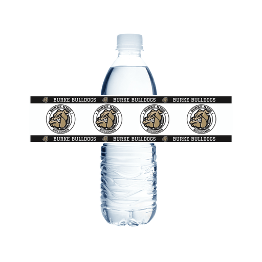 Burke NE Water Bottle Label 8.5x2" | 24ct