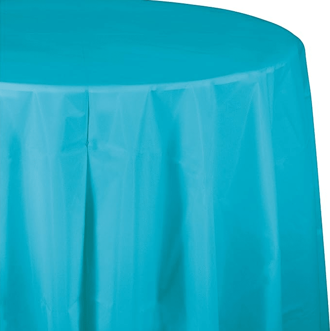 Burmuda Blue Octy Round Tablecover - Zurchers