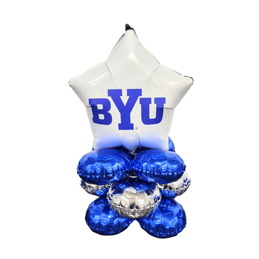 BYU Block BYU Air-filled Balloon Quad 17" | 1ct
