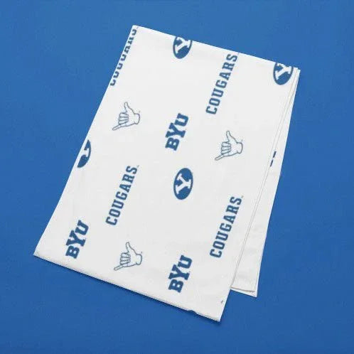 BYU Vinyl Table Runner 13" x 90" | 1 ct
