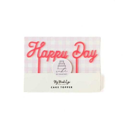 Cake by Courtney "Happy Day" Cake Topper | 1ct