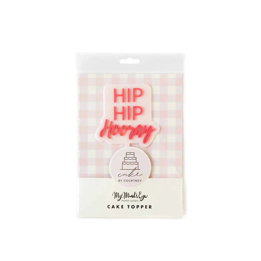 Cake by Courtney "Hip Hip Hooray" Cake Topper | 1 ct